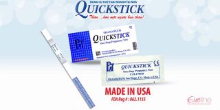 Hình ảnh que thử thai Quickstick
