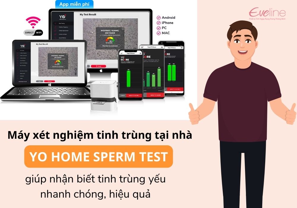 Bộ máy Yo Home Sperm Test