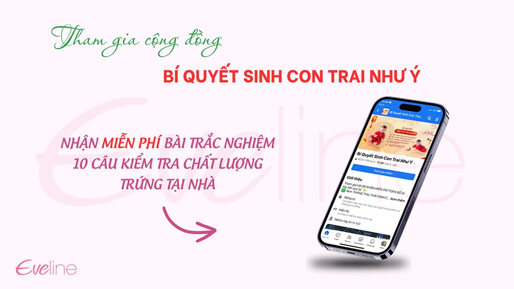 Tham gia cộng đồng nhận Miễn Phí bài trắc nghiệm 10 câu kiểm tra chất lượng trứng tại nhà