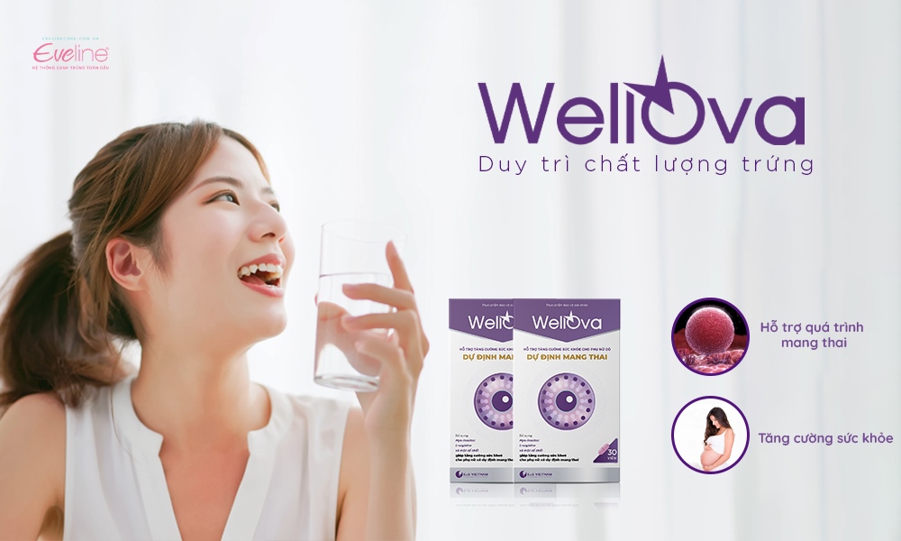 WellOva hỗ trợ quá trình mang thai