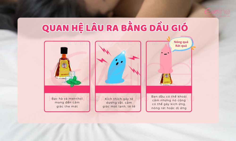 Cách quan hệ lâu ra bằng dầu phật linh có an toàn không